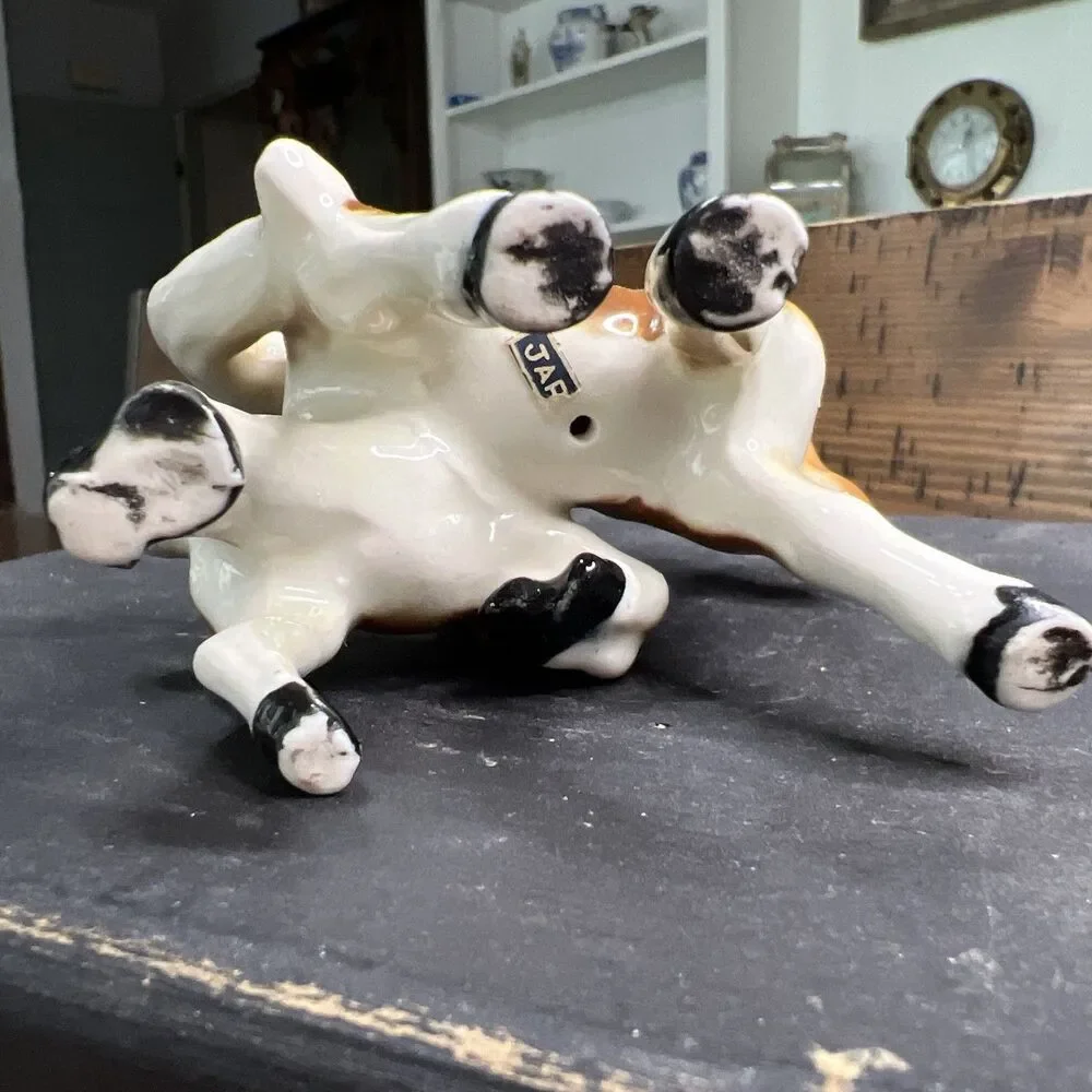 VTG Porcelain Western Mother Mare Horse & Foal FigurineSet of 2 Japan